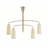 Yara Wisp Glass Chandelier, detail view 9