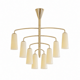 Yara Wisp Glass Chandelier, detail view 11