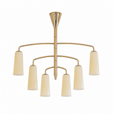 Yara Wisp Glass Chandelier, detail view 12