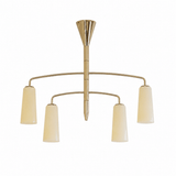 Yara Wisp Glass Chandelier, detail view 14