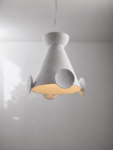 Calia Frost Plaster Pendant Light, detail view 15