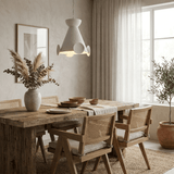 Calia Frost Plaster Pendant Light, detail view 4
