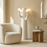 Arden Winter Glass Floor Lamp, detail view 20