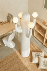 Arden Winter Glass Floor Lamp, detail view 32