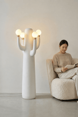 Arden Winter Glass Floor Lamp, detail view 26