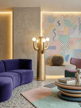 Arden Winter Glass Floor Lamp, detail view 38