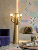 Arden Winter Glass Floor Lamp, detail view 35