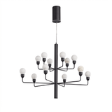 Pella Moon Alabaster Chandelier, detail view 6