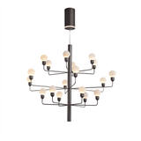 Pella Moon Alabaster Chandelier, detail view 7