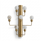 Orla Moss Alabaster Wall Light, detail view 6
