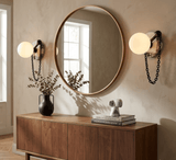 Alden Reed Marble Wall Light, detail view 5