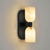Maren Frost Alabaster Wall Light, detail view 5