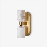 Maren Frost Alabaster Wall Light by Maison Velume