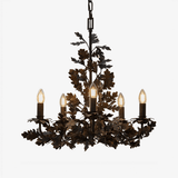 Aster Cedar Metal Chandelier by Maison Velume