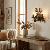 Pella Lark Iron Wall Light, detail view 3