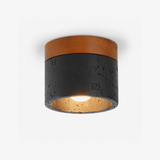 Oriel Iris Travertine Ceiling Light by Maison Velume
