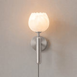 Nora Nest Alabaster Wall Light, detail view 13