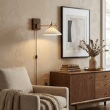 Vesper Sky Ceramic Wall Light, detail view 4