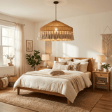 Alden Orbit Wood Pendant Light, detail view 5