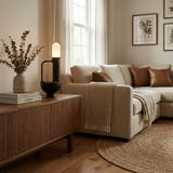 Talia Sol Wood Table Lamp, detail view 4
