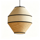 Amara Dawn Fabric Pendant Light, detail view 11