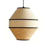 Amara Dawn Fabric Pendant Light, detail view 14