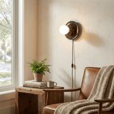 Aven Glow Glass Wall Light, detail view 7