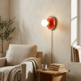 Aven Glow Glass Wall Light, detail view 3