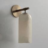 Jora Ridge Alabaster Wall Light, detail view 37