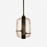 Vela Opal Glass Pendant Light by Maison Velume