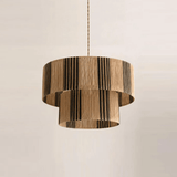 Vela Prism Wood Pendant Light, detail view 9