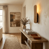 Flora Halo Travertine Wall Light, detail view 11