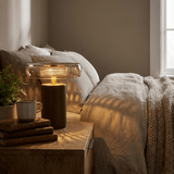 Vera Meadow Glass Table Lamp, detail view 4