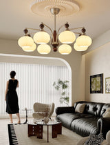 Seren Iris Glass Chandelier, detail view 12