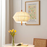Lucen Prism Linen Pendant Light, detail view 15