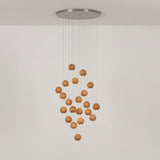 Galen Veil Wood Pendant Light, detail view 29