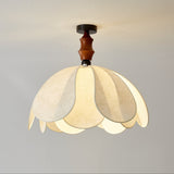 Elora Winter Wood Ceiling Light, detail view 6