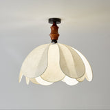 Elora Winter Wood Ceiling Light, detail view 5