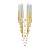 Jora Echo Glass Chandelier, detail view 21
