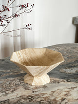 Nella Opal Travertine Decorative Object, detail view 6