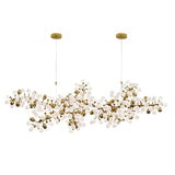 Elara Pine Glass Chandelier, detail view 14