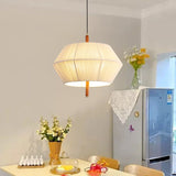 Lucen Prism Linen Pendant Light, detail view 16