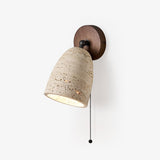 Elara Sky Travertine Wall Light by Maison Velume