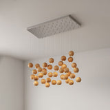 Galen Veil Wood Pendant Light, detail view 30