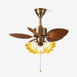 Isla Prism Glass Ceiling Fan by Maison Velume