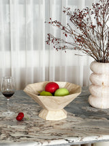 Nella Opal Travertine Decorative Object, detail view 9