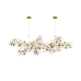Elara Pine Glass Chandelier, detail view 15