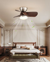 Clara Pearl Acrylic Ceiling Fan, detail view 6