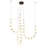 Alina Dune Acrylic Pendant Light, detail view 9