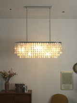 Rora Veil Iron Chandelier, detail view 6